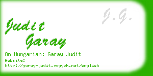 judit garay business card